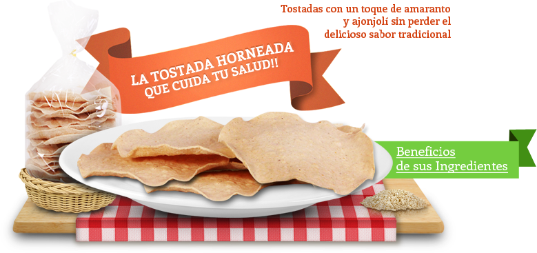 Tostadas las tapatías - presentación