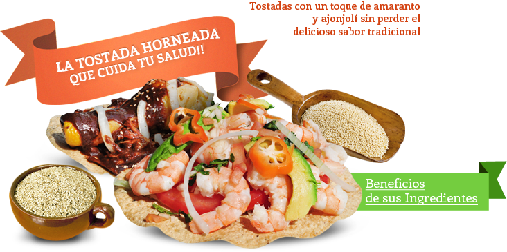 Tostadas las tapatías - presentación